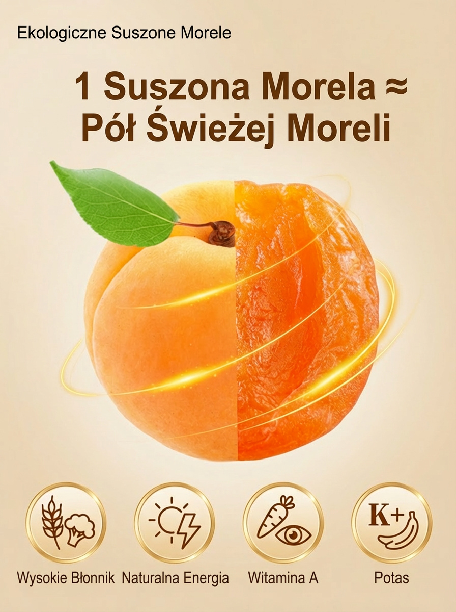 Suszone morele polecane przez kardiologów – zdrowa przekąska dla serca i mózgu