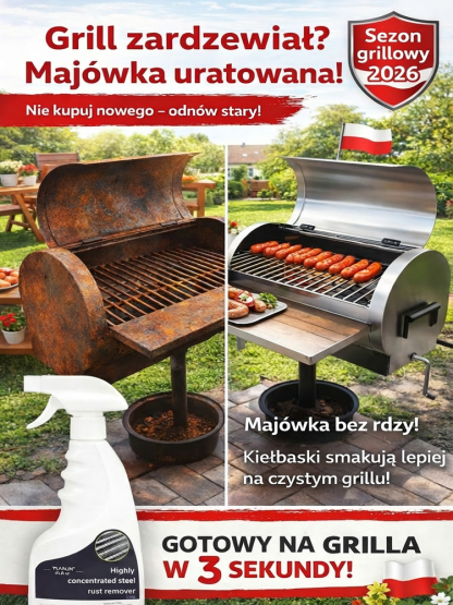 JS-【Szybki odrdzewiacz】 Skuteczny odrdzewiacz do stali