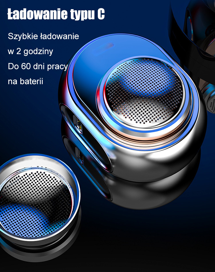 Mini przenośna golarka elektryczna