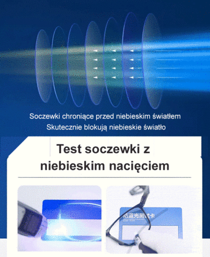 Ultra-light and comfortable anti-blue light presbyopia glasses