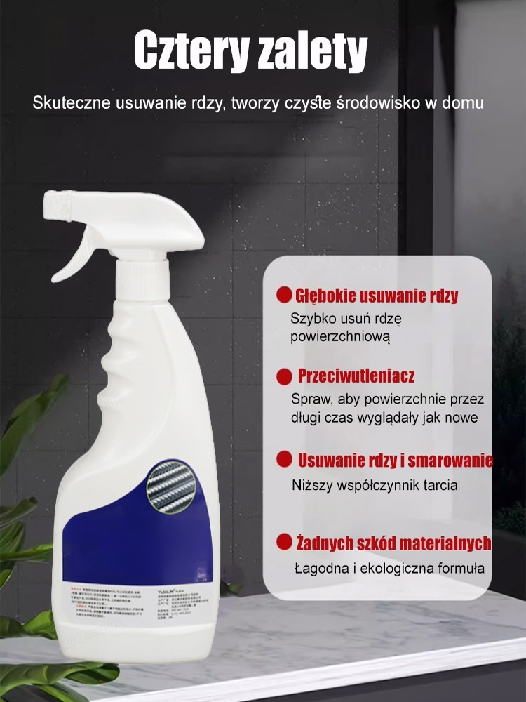 Skuteczny odrdzewiacz do stali
