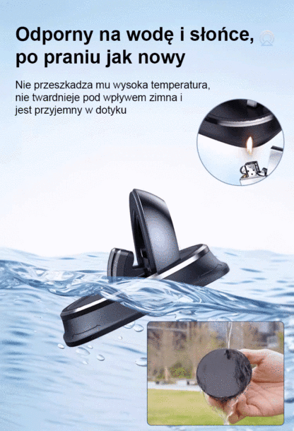 360-stopniowy obrotowy uchwyt samochodowy zapobiegający wstrząsom