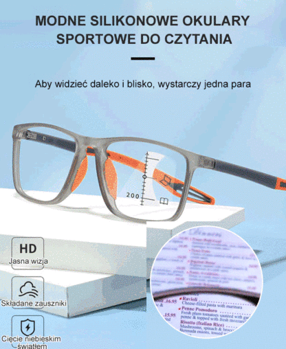 Ultra-light and comfortable anti-blue light presbyopia glasses