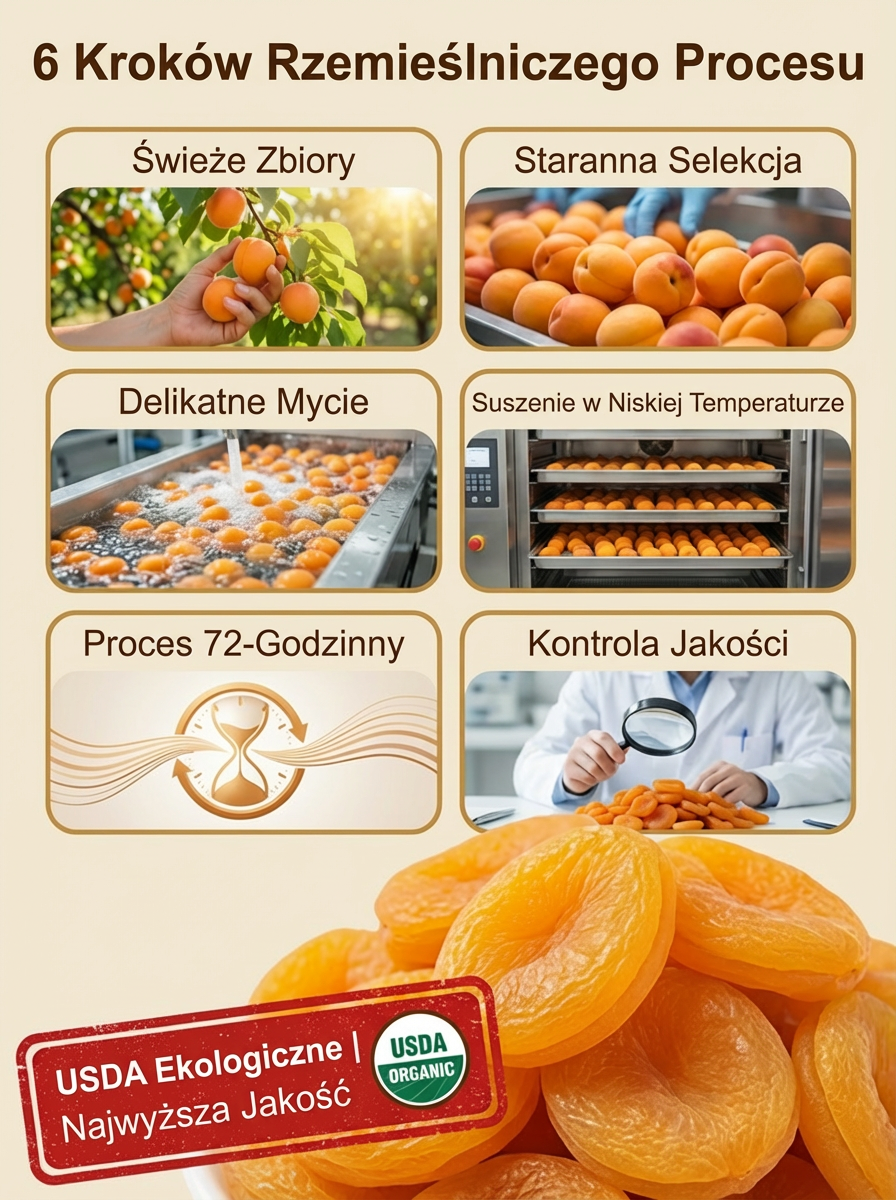 Suszone morele polecane przez kardiologów – zdrowa przekąska dla serca i mózgu