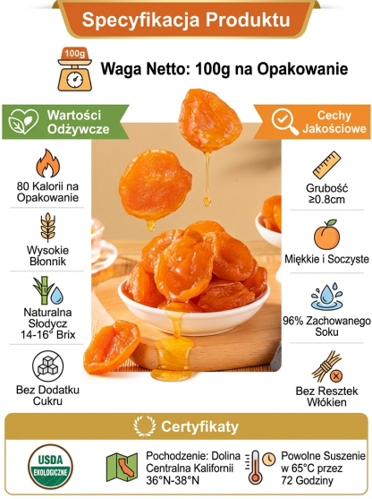 Suszone morele polecane przez kardiologów – zdrowa przekąska dla serca i mózgu