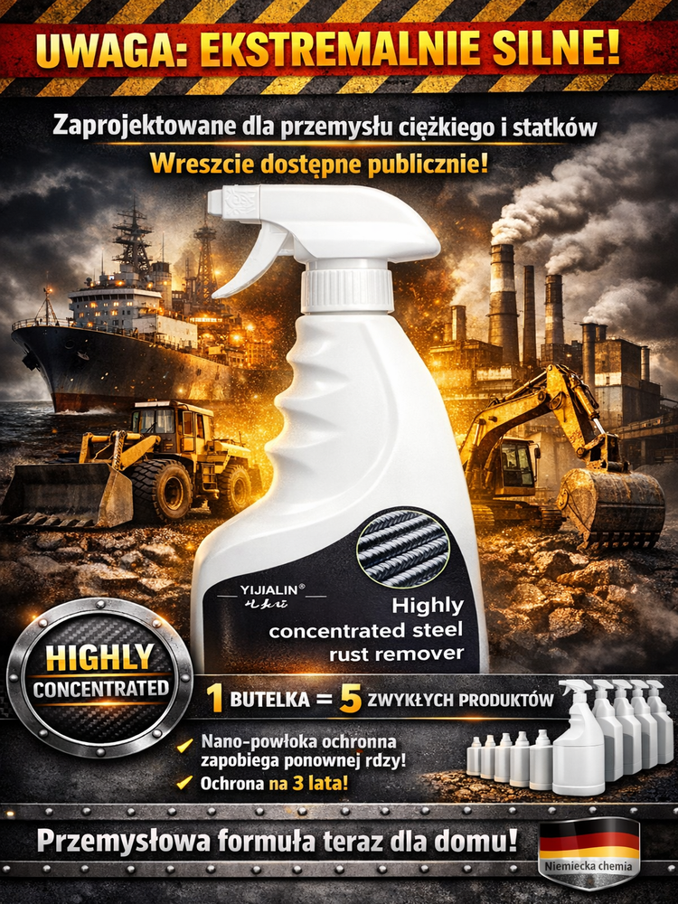 JS-【Szybki odrdzewiacz】 Skuteczny odrdzewiacz do stali