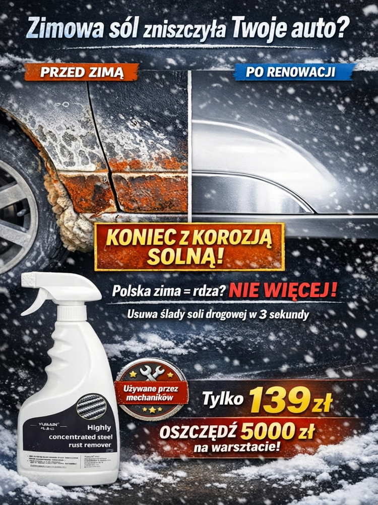 JS-【Szybki odrdzewiacz】 Skuteczny odrdzewiacz do stali