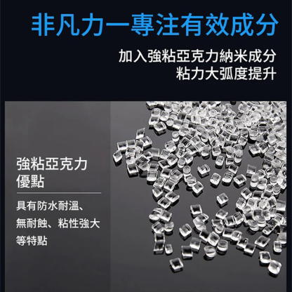 奈米網格無痕魔力雙面膠