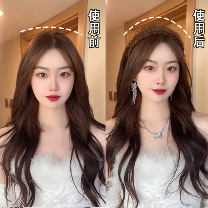 JL-魚骨辮假髮增髮箍