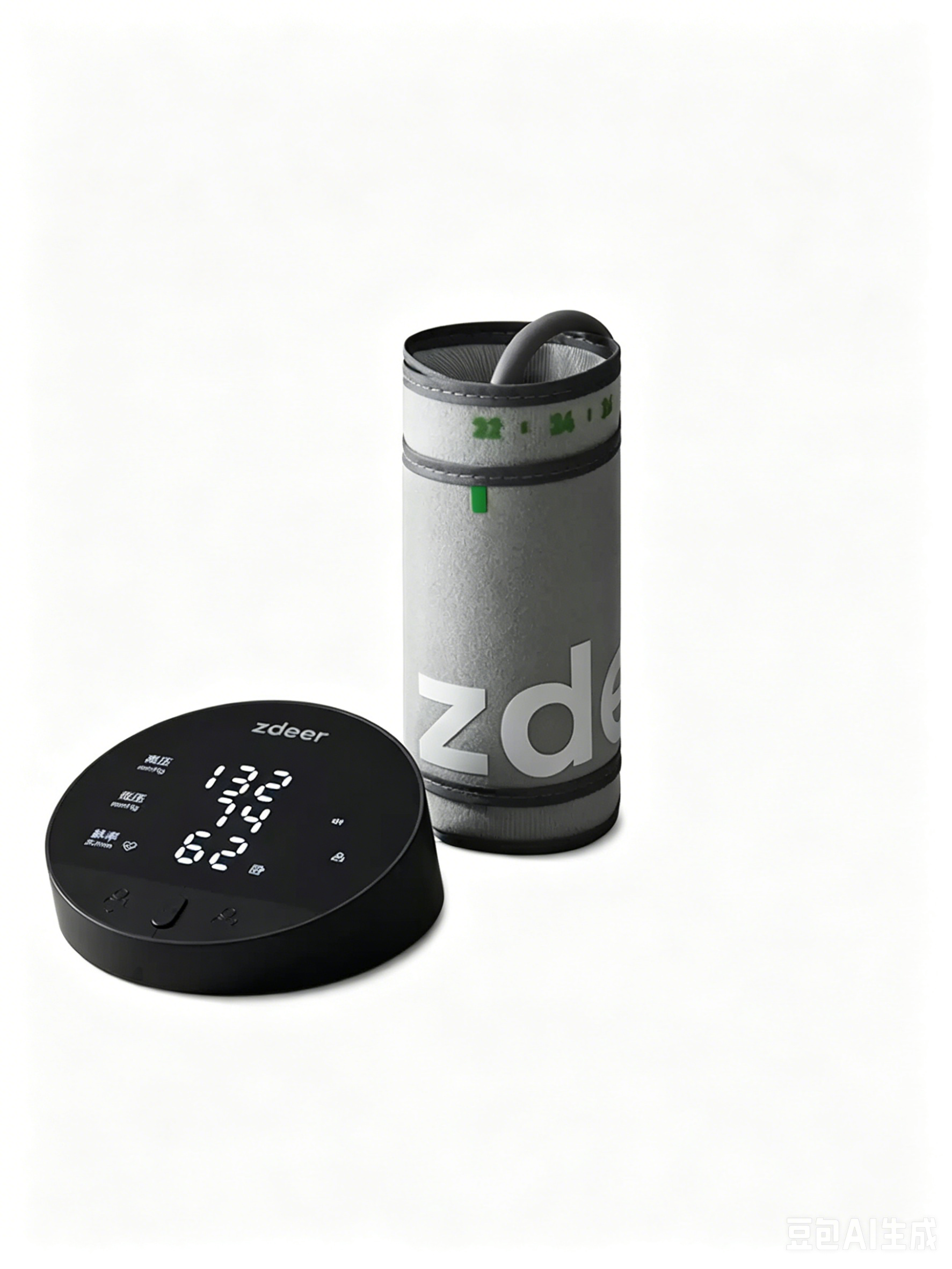 Automatic Upper Arm Blood Pressure Monitor with Voice Broadcast & Rechargeable Battery