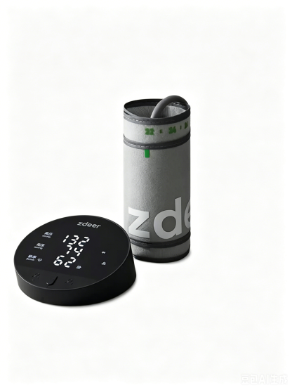 Automatic Upper Arm Blood Pressure Monitor with Voice Broadcast & Rechargeable Battery