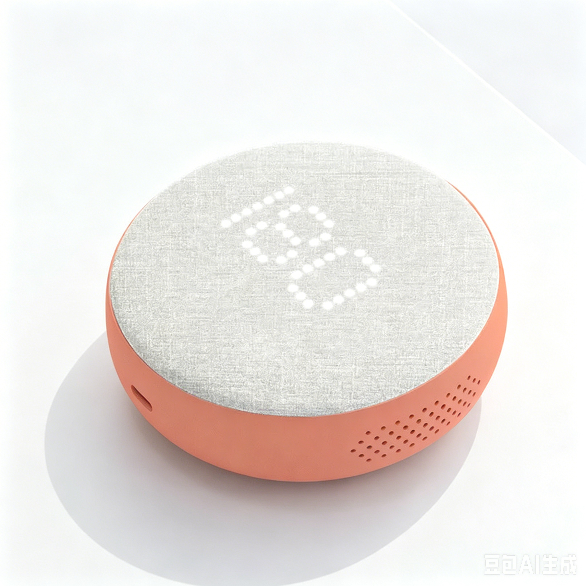 Smart Red Light Beauty Massager, Portable Warm Compress Face & Body Massage Device for Daily Self-Care