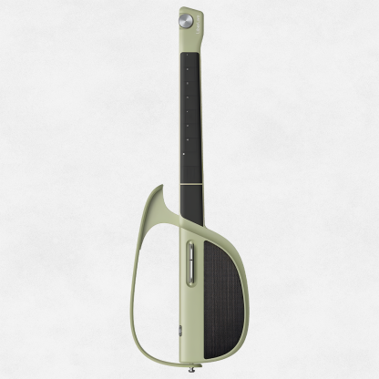 C1 Stringless Smart Guitar, Foldable Travel Backing Guitarra, Chord Generator, App Interactive Chord Sheets, Built-in Drum Machine & Bassline for One-Man Band, For Adults & Teens