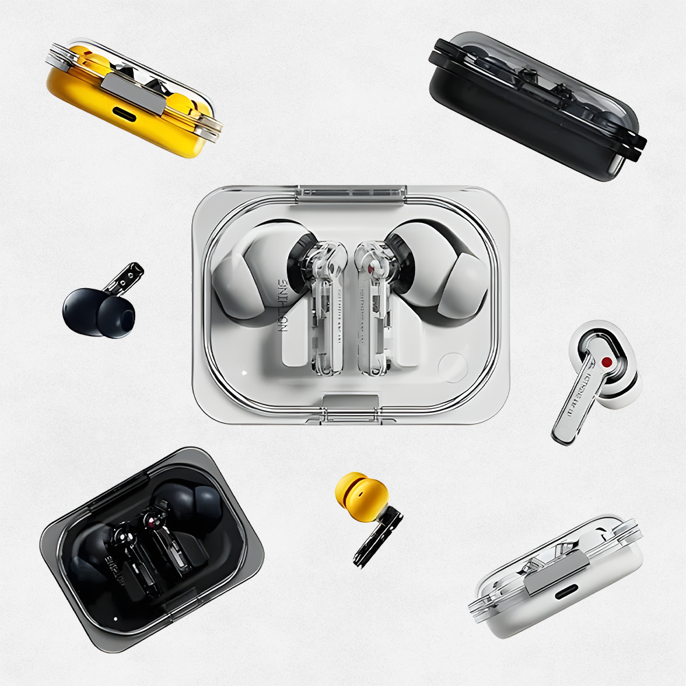 Nothing Ear (a) Wireless Earbuds with ChatGPT Integration, 45dB Active Noise Cancelling Earbuds, 11mm Driver, Hi-Res Audio, Advanced Equaliser, Dual Connect, 6 Mics, 42.5H Long Playtime Earbuds 