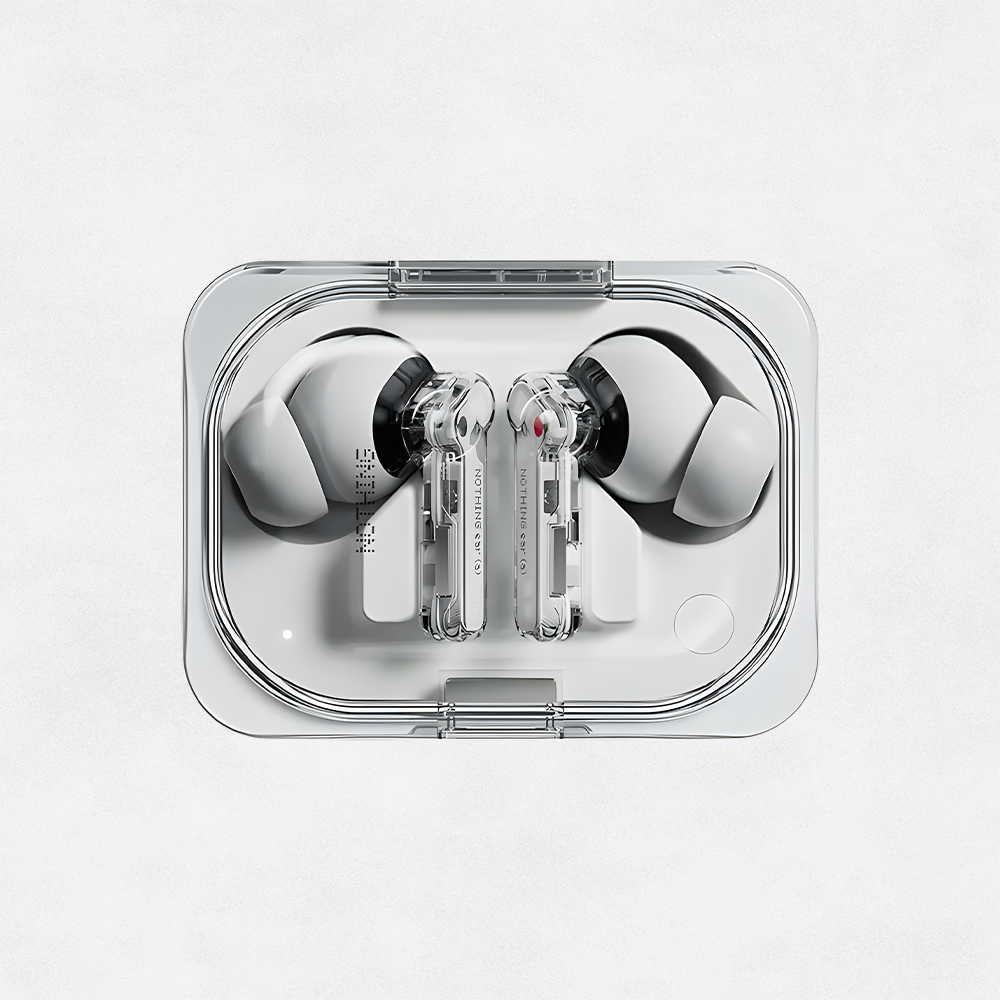 Nothing Ear (a) Wireless Earbuds with ChatGPT Integration, 45dB Active Noise Cancelling Earbuds, 11mm Driver, Hi-Res Audio, Advanced Equaliser, Dual Connect, 6 Mics, 42.5H Long Playtime Earbuds 