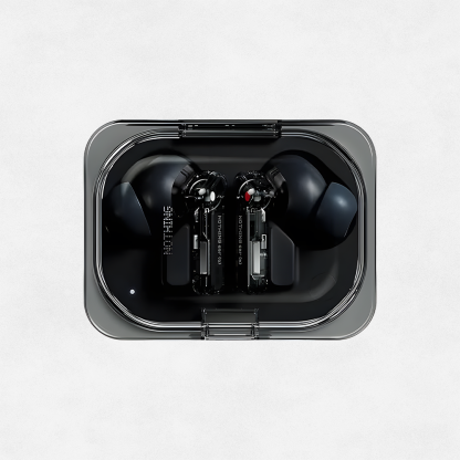 Nothing Ear (a) Wireless Earbuds with ChatGPT Integration, 45dB Active Noise Cancelling Earbuds, 11mm Driver, Hi-Res Audio, Advanced Equaliser, Dual Connect, 6 Mics, 42.5H Long Playtime Earbuds 