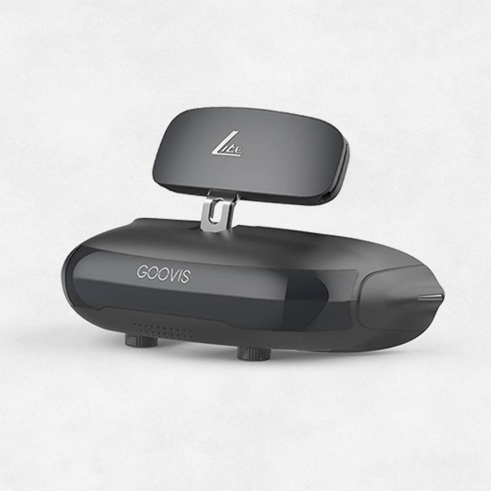 GOOVIS Lite with Case- 3D HD Headsets OLED Display Goggles Glasses, Built-in Adjustment Hyperopia & Myopia Lens Compatible with PC, Smart Phone, Set-top Box, UAV
