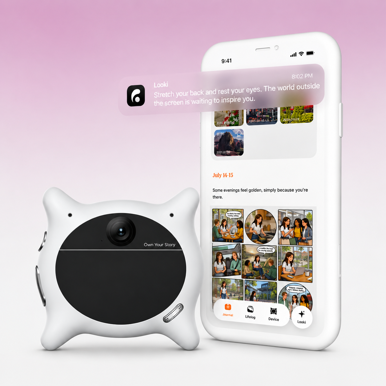 Looki L1 AI Wearable Camera