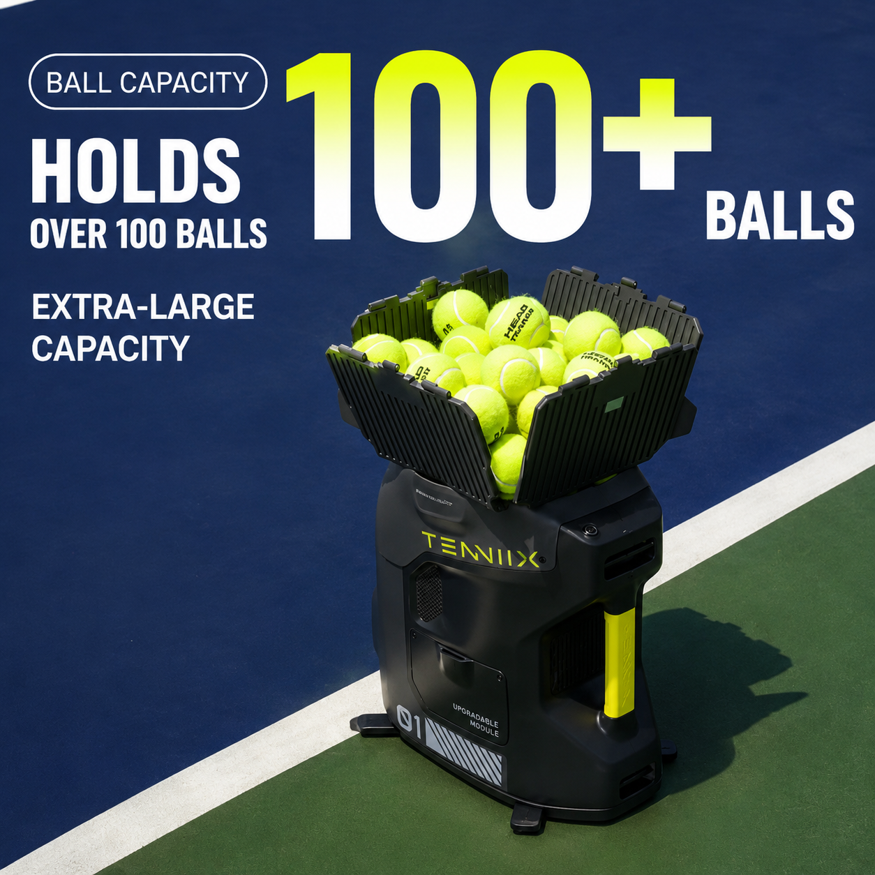 Enhanced Tenniix AI Portable Tennis Robot — Your Smart Training Partner Anywhere