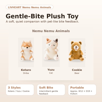 Touch-Activated Sensory Plush Toy
