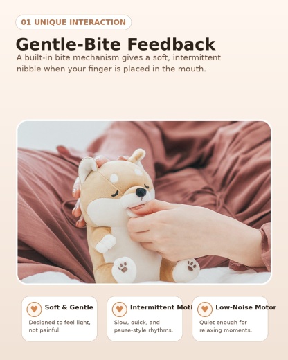 Touch-Activated Sensory Plush Toy