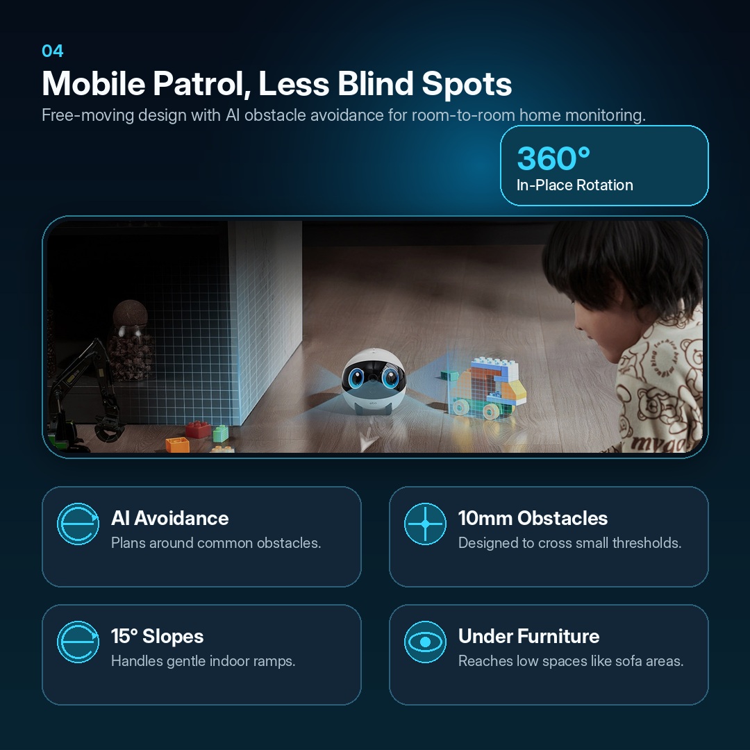 AI Pet Camera Robot for Smarter Home Monitoring