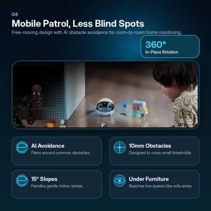 AI Pet Camera Robot for Smarter Home Monitoring