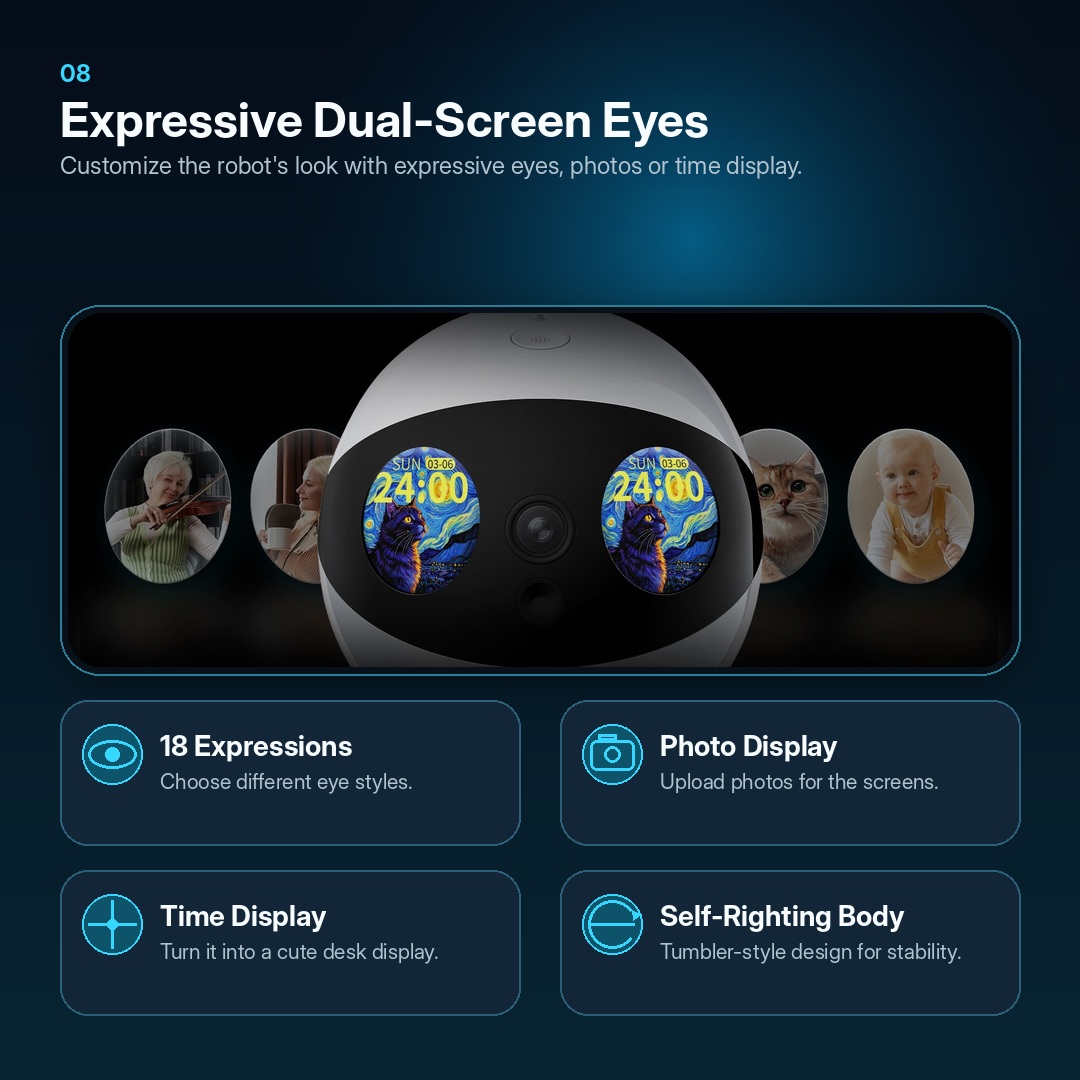 AI Pet Camera Robot for Smarter Home Monitoring