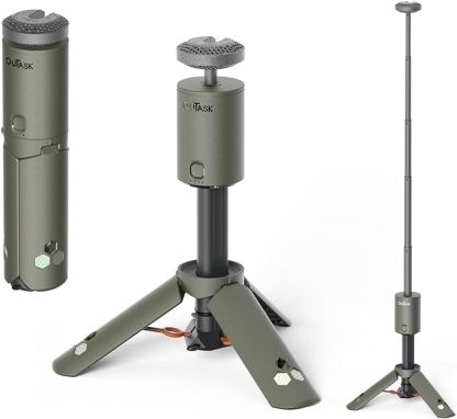 Camping Light Telescopic, Collapsible Magnetic Camping Lantern with 12000mAh Battery, Telescoping IPX6/IPX7 Waterproof Flashlights, Camping Lamp for Emergency, Camping, Hiking 