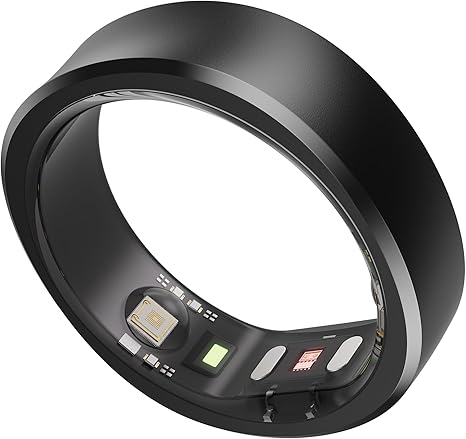RingConn Gen 1, Smart Ring for Women/Men, No App Subscription, Size Fi