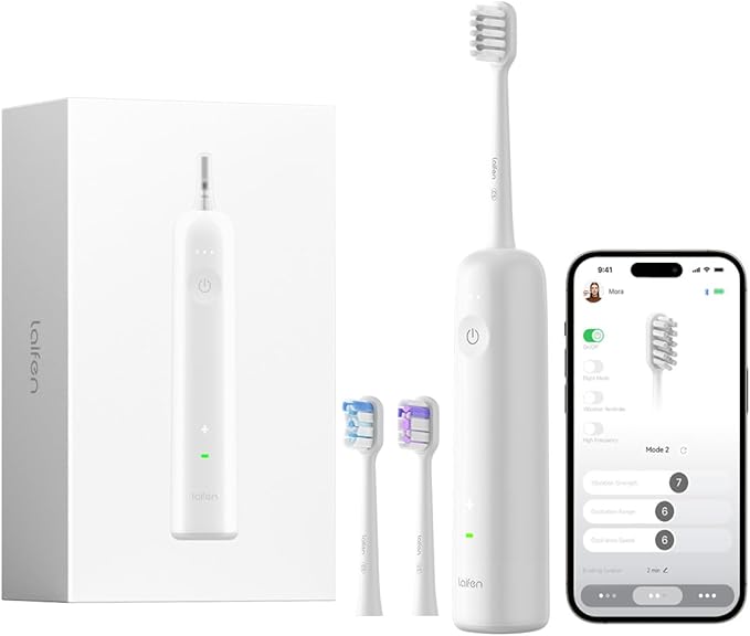 Laifen Wave Electric Toothbrush, Oscillation & Vibration Sonic Electri