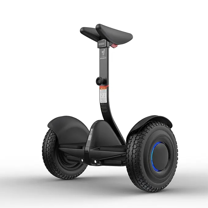 Segway Ninebot S/S S2 Smart Self-Balancing Scooter - Powerful Motor, 10/11.2/12.4 mph, Hoverboard w/t LED Light, Compatible with Gokart Kit, UL-2271 2272 Certified