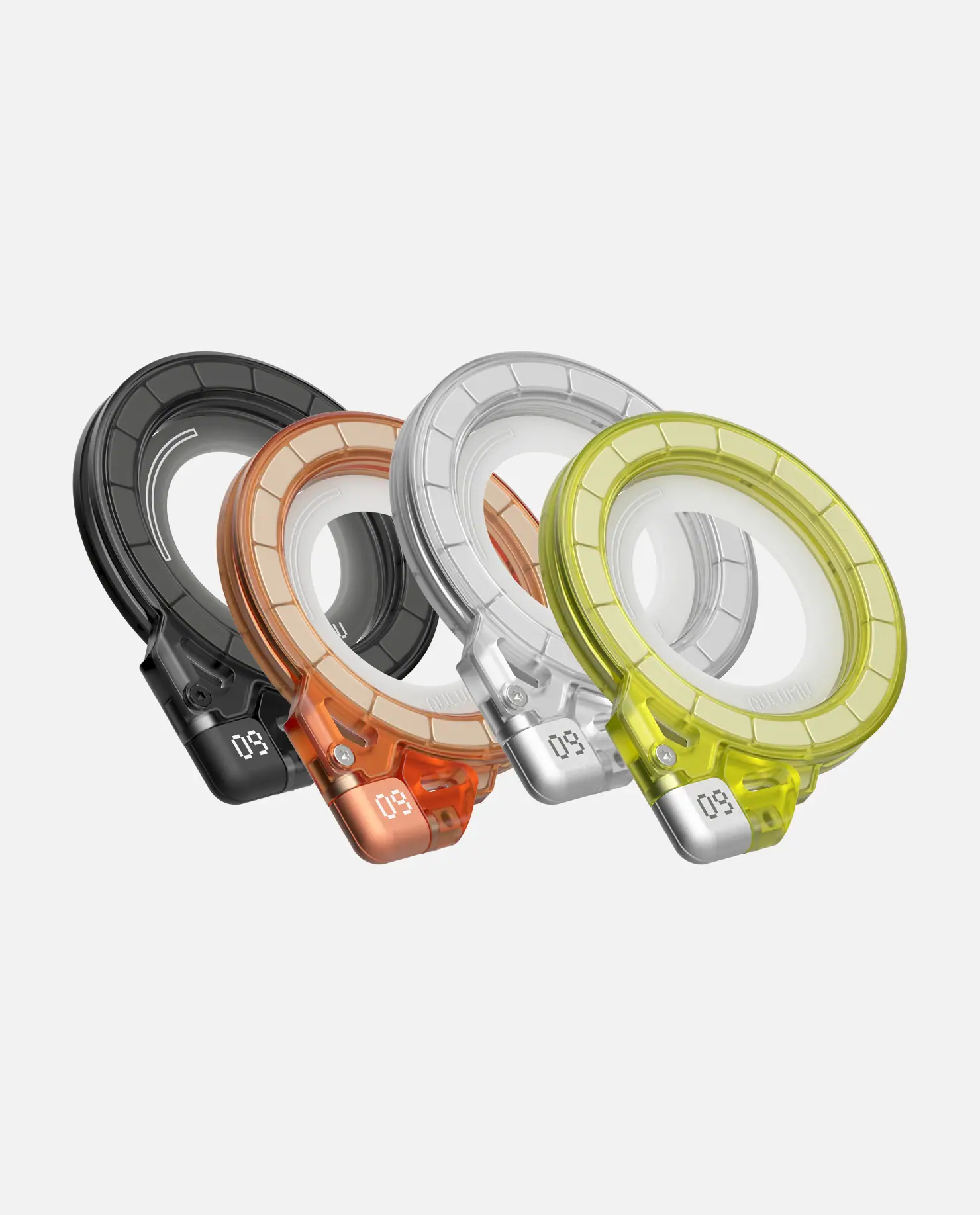 Aulumu G09 Ghost Magnetic Phone Ring Holder – Dual-Sided Magnetic Grip, 360° Rotatable Multifunctional Phone Stand