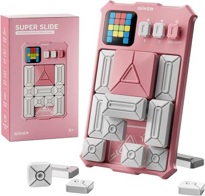GiiKER Super Slide Puzzle Games,Original 500+ Challenges Brain Teaser Puzzle, Toys for Kids Teens