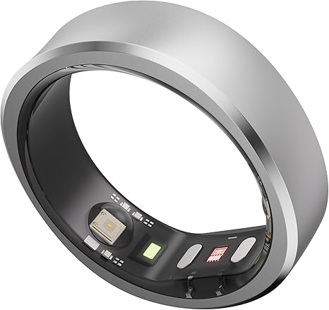 RingConn Gen 1, Smart Ring for Women/Men, No App Subscription, Size Fi
