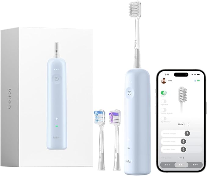 Laifen Wave Electric Toothbrush, Oscillation & Vibration Sonic Electri