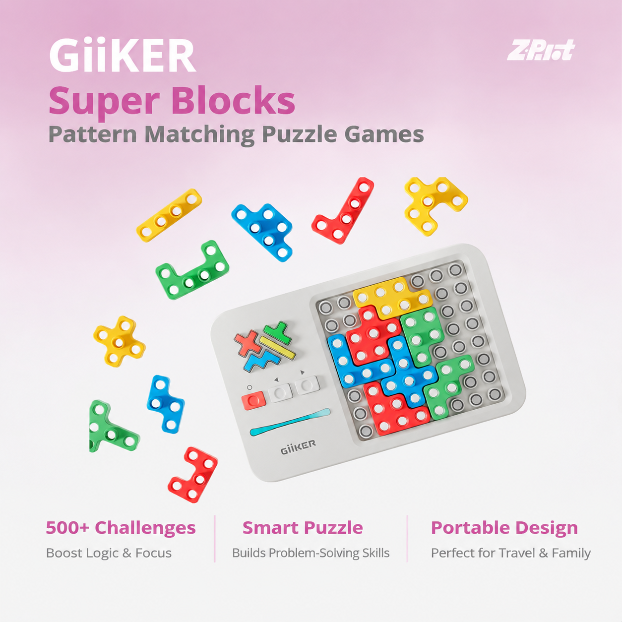 GiiKER Super Blocks Pattern Matching Puzzle Games Super Blocks
