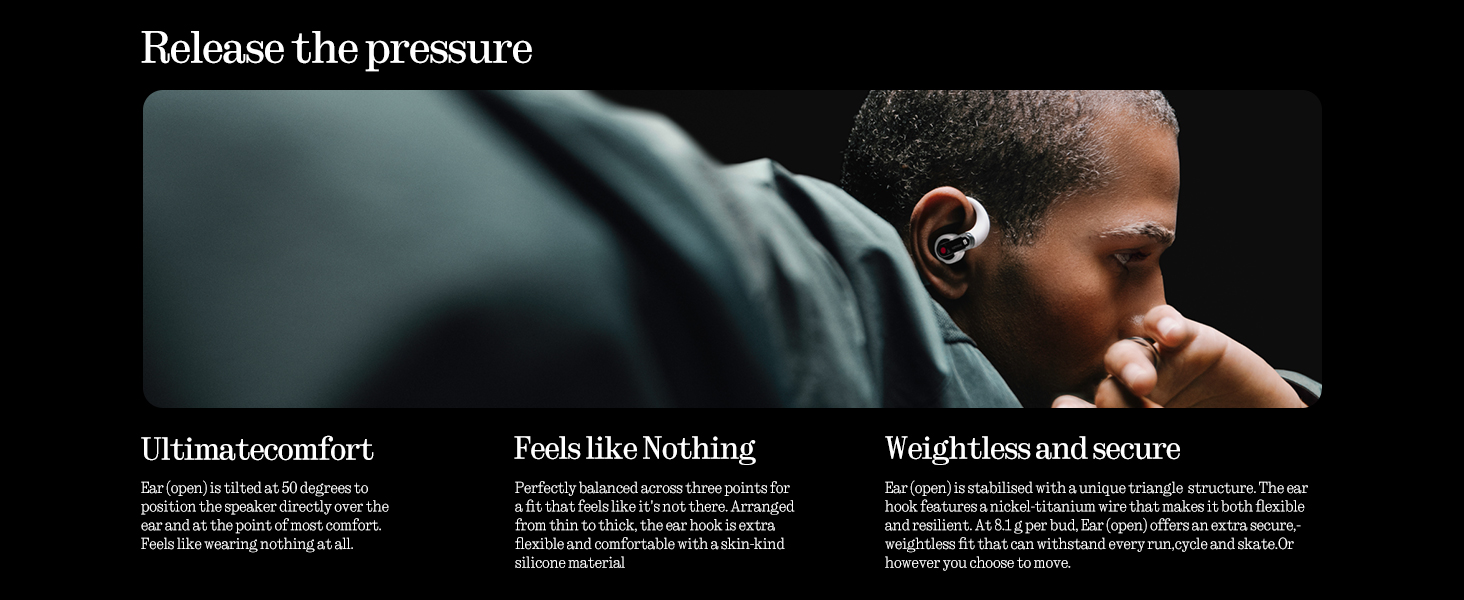 open earbuds