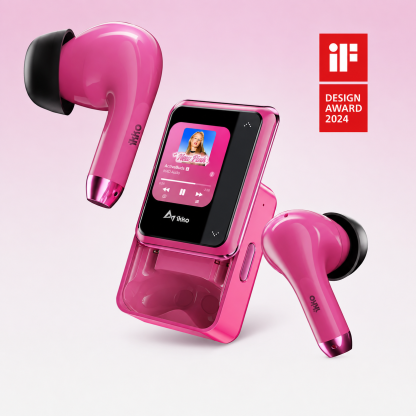 IKKO ActiveBuds AB02 AI Translation Earbuds with Smart Touchscreen Case