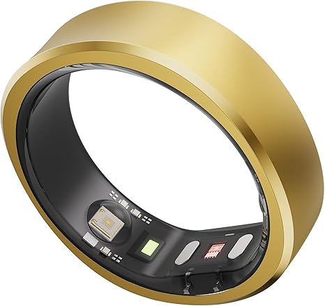 RingConn Gen 1, Smart Ring for Women/Men, No App Subscription, Size Fi