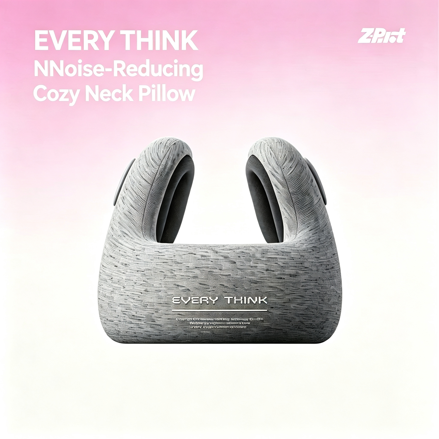 Portable U-Shaped Neck Massager Pillow, Soft Wearable Neck Support for Relaxation, Travel & Daily Comfort