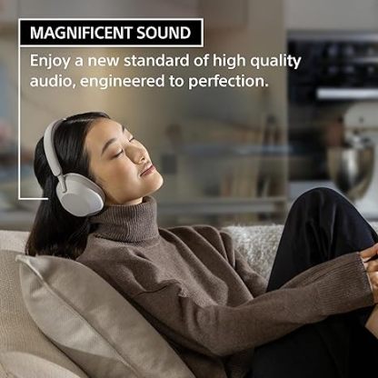 Sony WH-1000XM5 The Best Wireless Noise Canceling Headphones with Auto Noise Canceling Optimizer, Crystal Clear Hands-Free Calling, and Alexa Voice Control