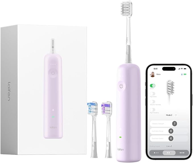 Laifen Wave Electric Toothbrush, Oscillation & Vibration Sonic Electri