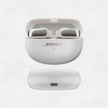 Bose Ultra Open Earbuds, Immersive Audio Open Ear Earbuds, Clip on Earbuds for Comfort, Running Earbuds with OpenAudio for Awareness, Up to 48 Hours of Battery Life