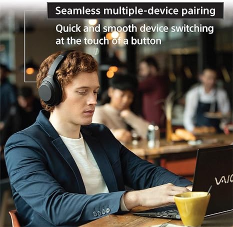 Sony WH-1000XM4 Wireless Premium Noise Canceling Overhead Headphones with Mic for Phone-Call and Alexa Voice Control