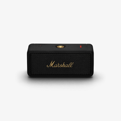 Marshall Emberton II Portable Bluetooth Speaker, Black & Brass