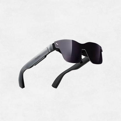 RayNeo Air 2 AR Glasses - Smart Glasses with 201" Micro OLED, Ultra-fast 120Hz, 600nits Brightness, 1080P XR Glasses, Compatible with iPhone 15 Android/iOS/Consoles/PC/Steam Deck/ROG/Mac