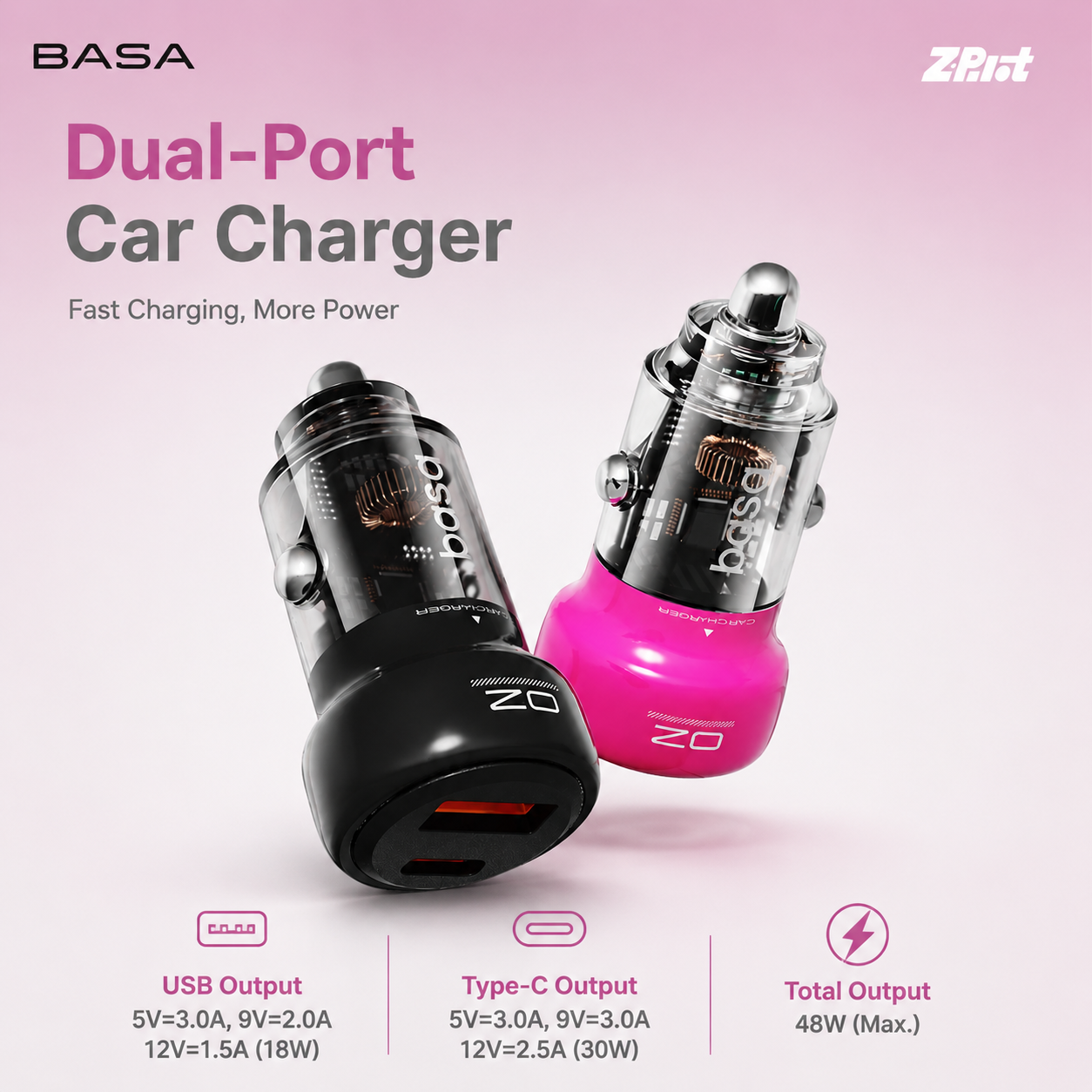 basa 5200mAh Cordless Tire Inflator | Portable Air Compressor for Car, Bike & Sports Balls