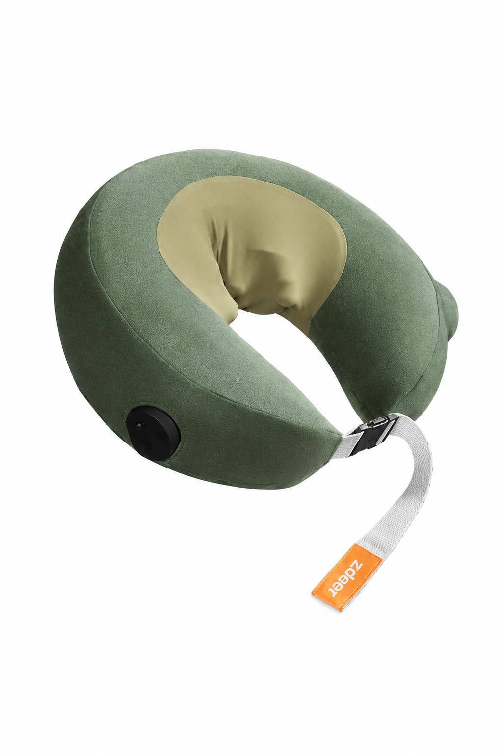 Zdeer Inflatable Massage Deep Tissue Neck Pain Relief U-Shape Design Electric Massager Pillow for Travel Office Home Neck Massager Gifts for Men Women Dad Mom