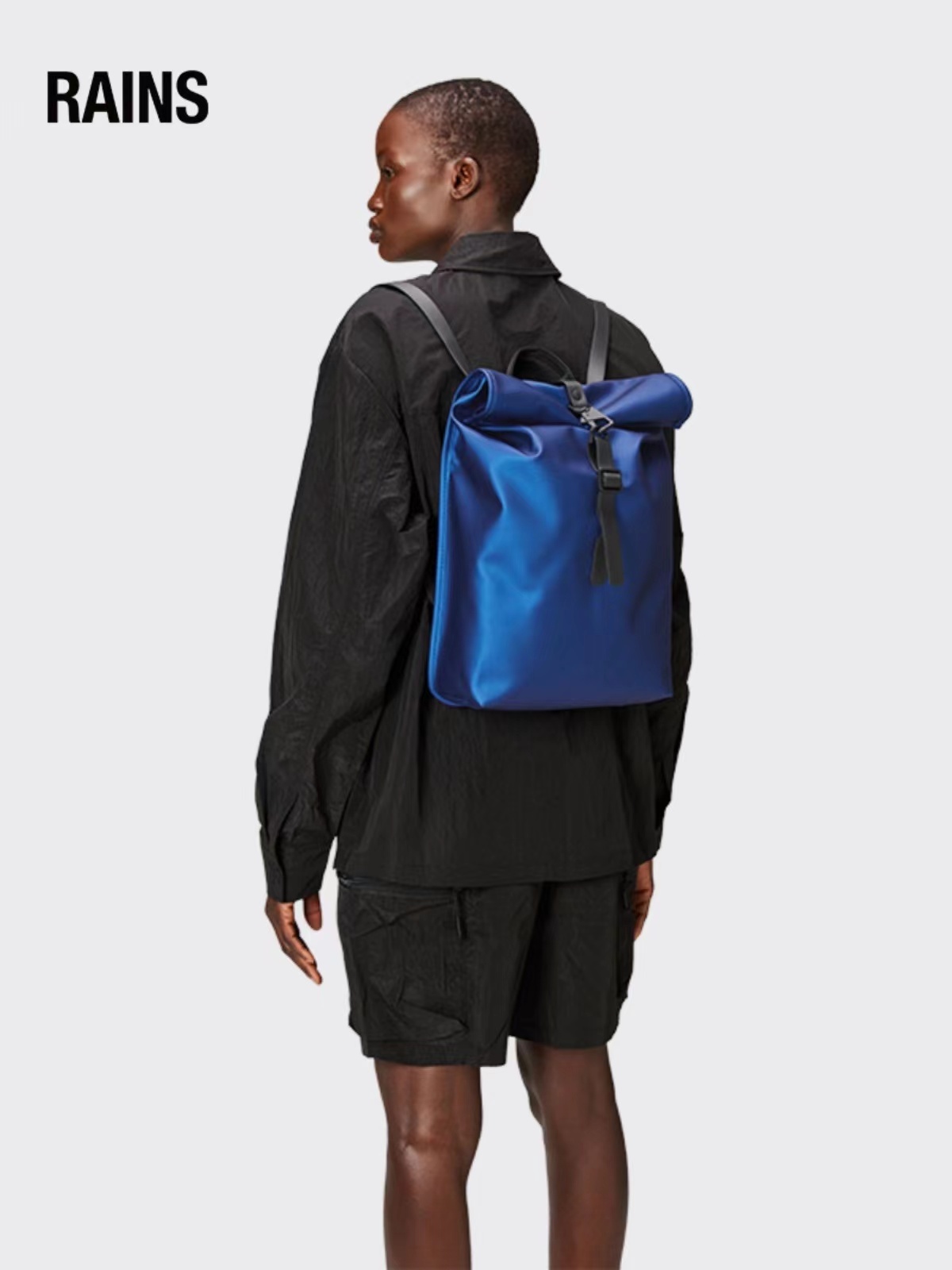 RAINS Rolltop Rucksack Mini